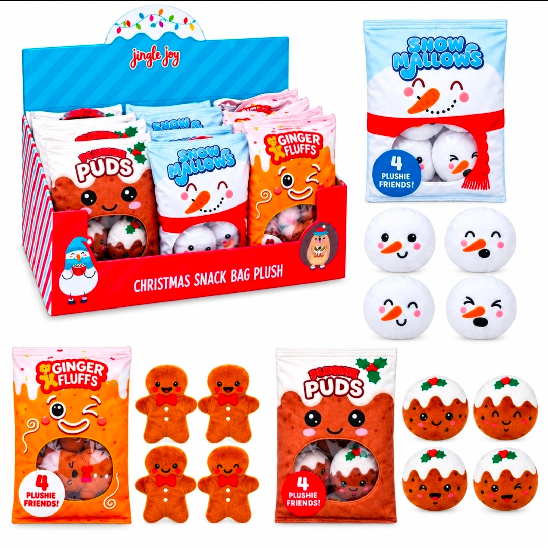 Christmas Plush Snacks