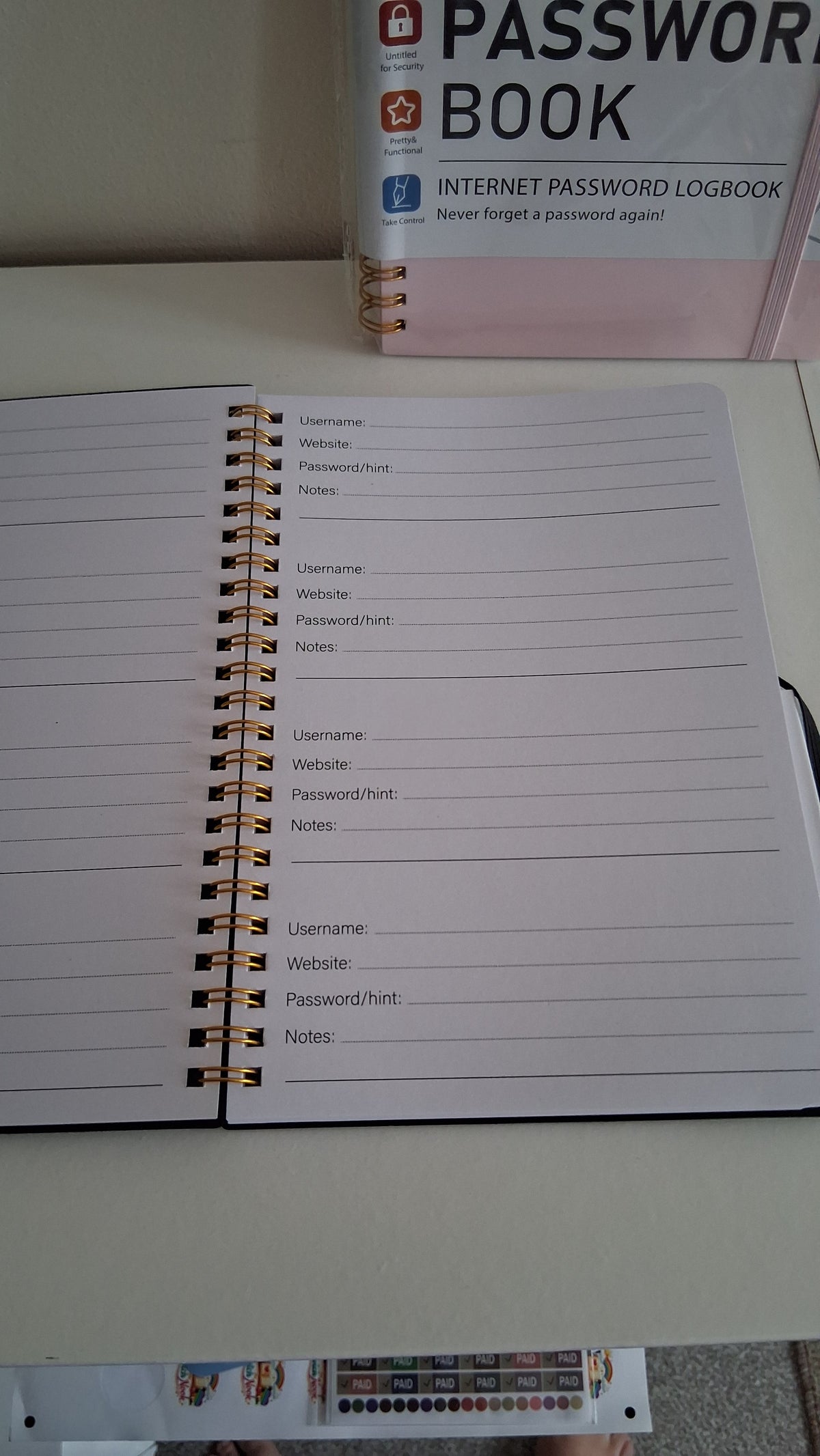 Password Book