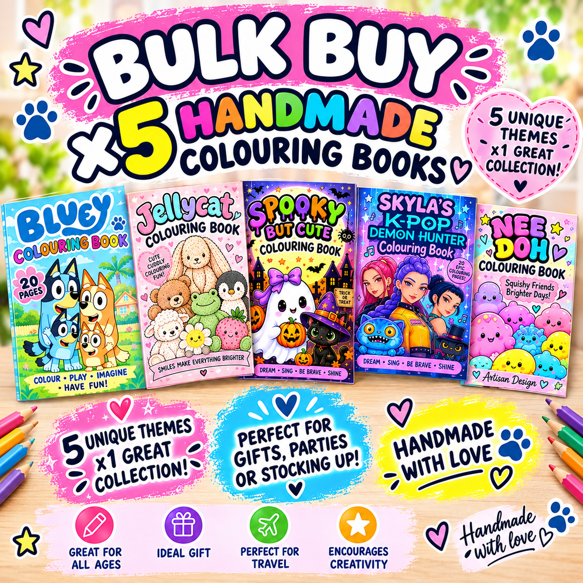Colouring Book Bundle 1