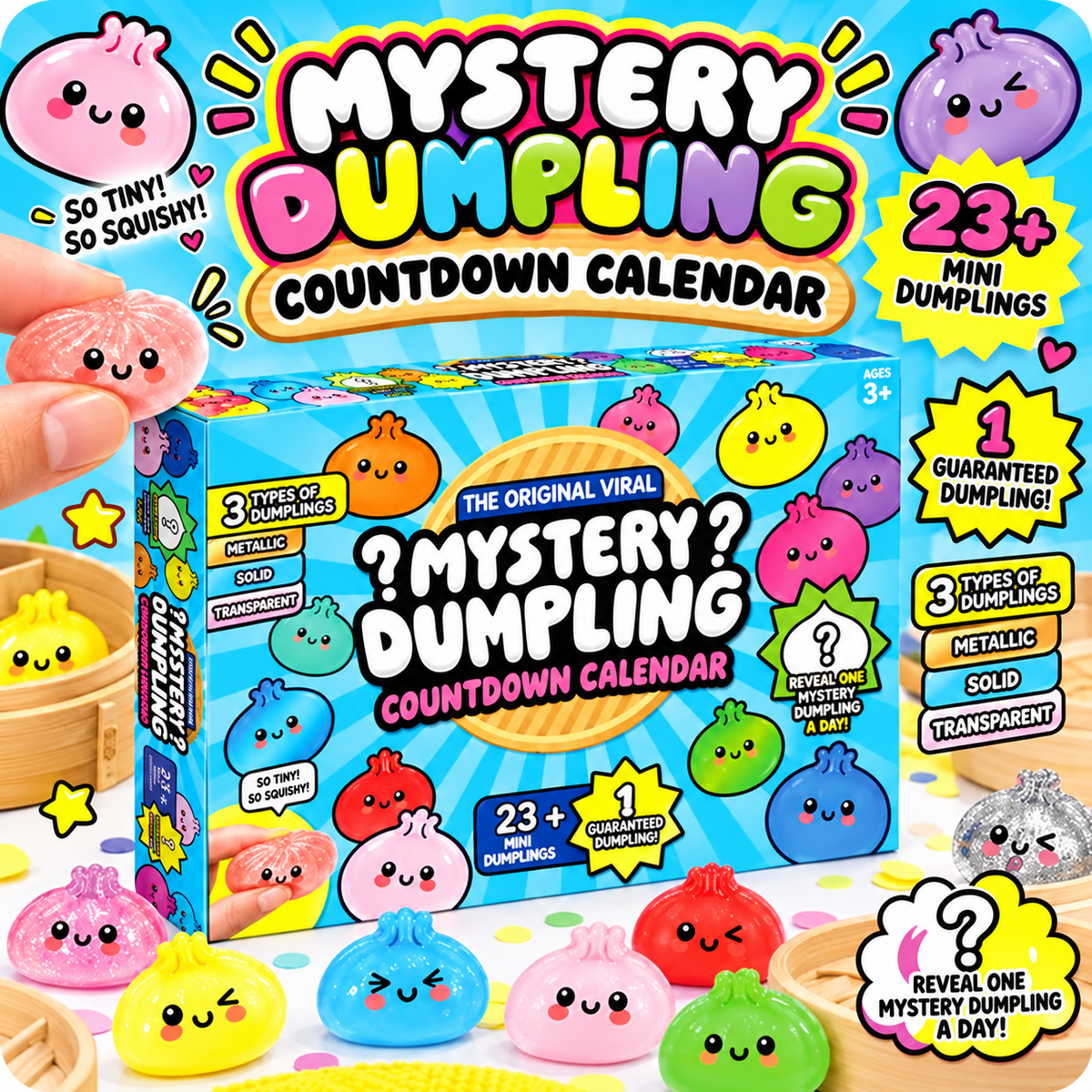 Mystery Mini Dumpling Advent Calendar