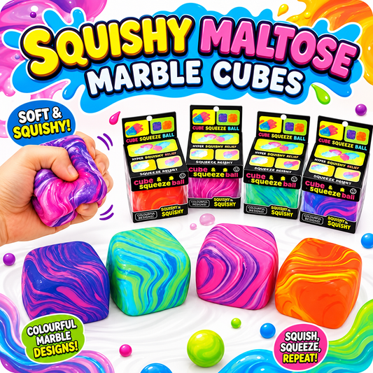 Squishy Maltose Marble Cubes